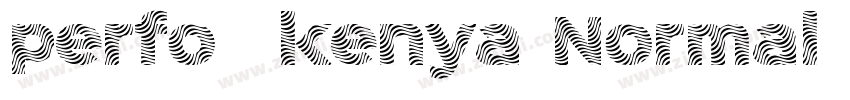 perfo_kenya Normal字体转换 perfo_kenya Normal字体转换